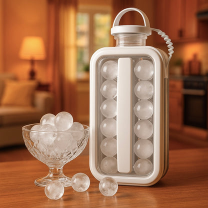 Hielera 2 en 1: Congela, Agita y Disfruta